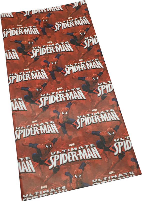 FUNCART Ultimate Spiderman red wrapping paper (10 pcs/pack) Spiderman paper Gift Wrapper  (Mutlicolor)