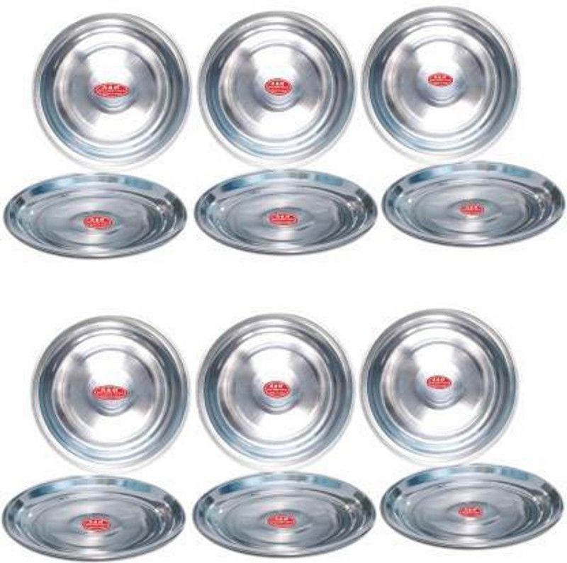 SNP Store SNP -HP-1012 Half Plate  (Pack of 12)