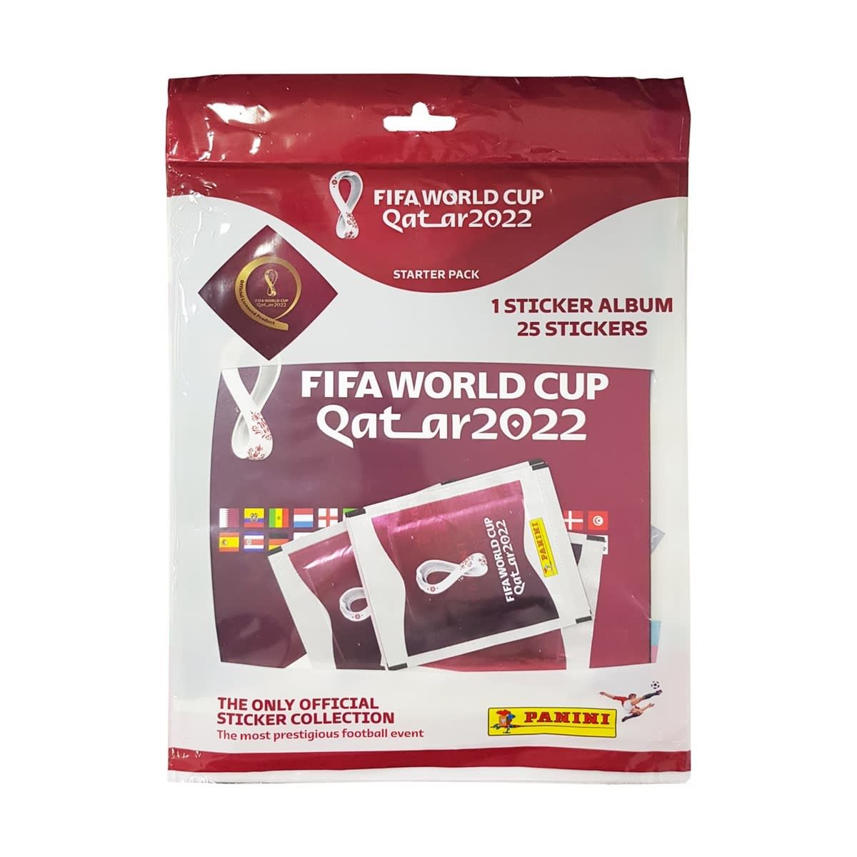 Panini 2022 FIFA World Cup Qatar Official Sticker Collection Starter Pack