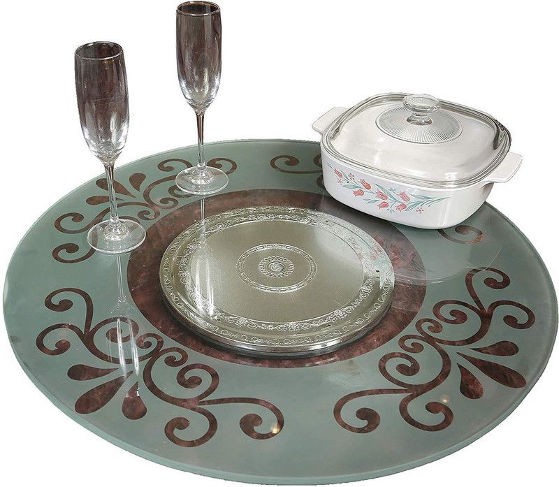 KLM SYSTEM REVOLVING GLASS TABLE TOP (VENUS) Tray