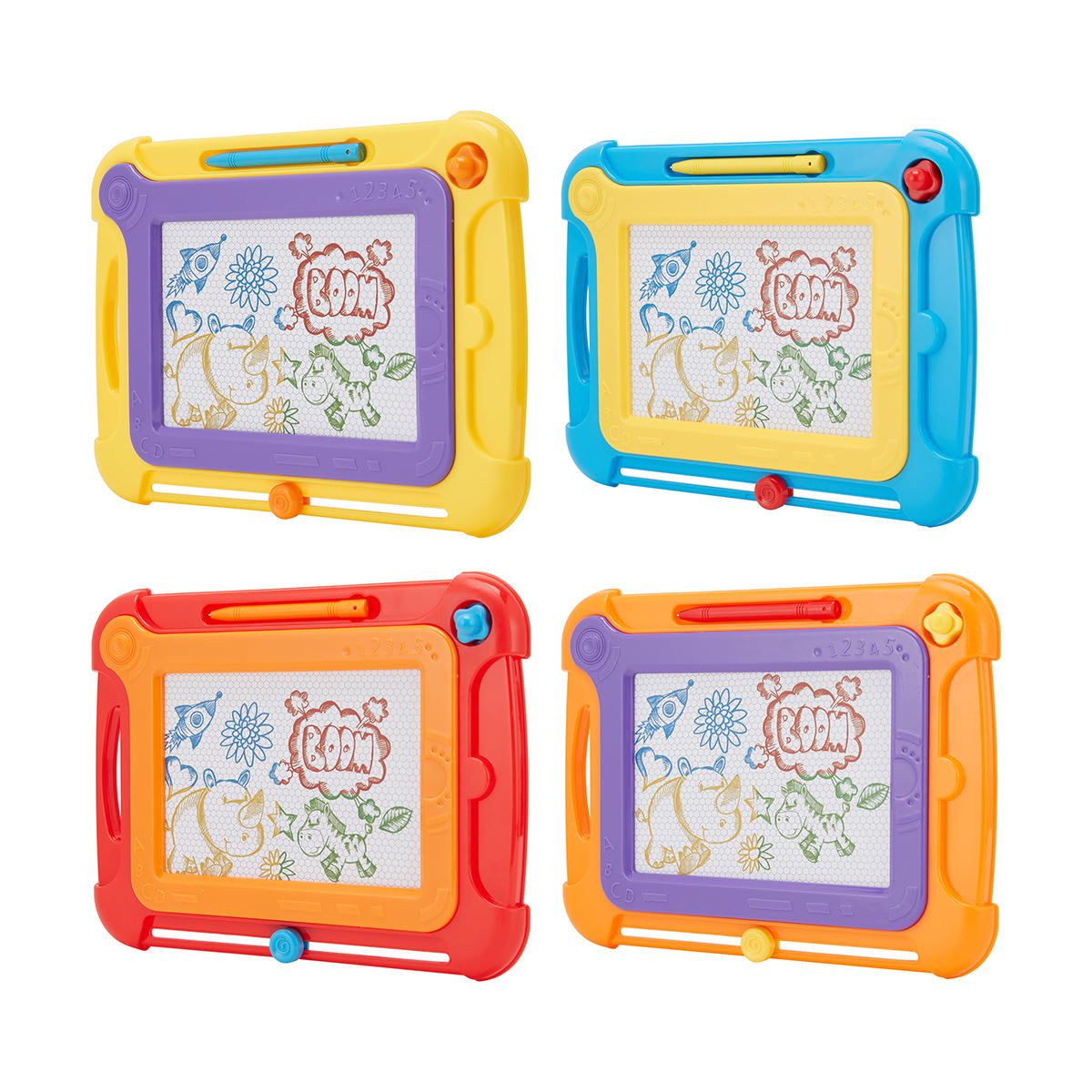 Mini Magnetic Draw Board - Assorted