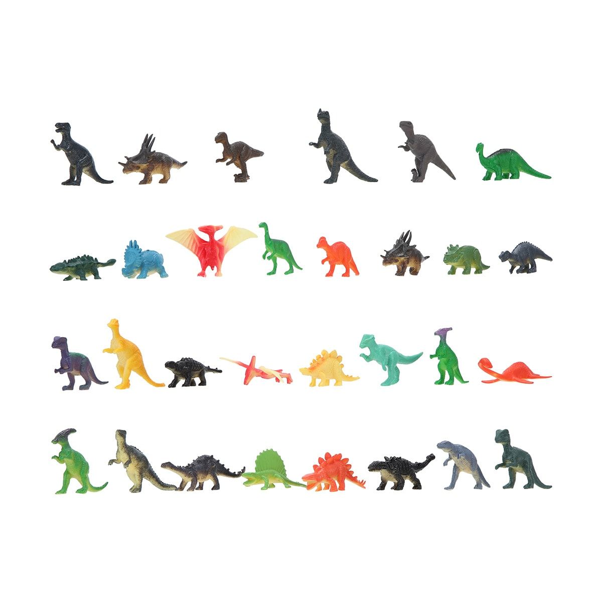 30 Pieces Dinosaurs