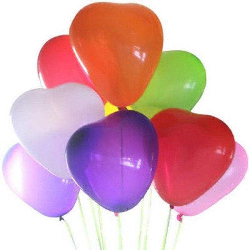 Y & J Solid BL-02 Balloon  (Multicolor, Pack of 20)