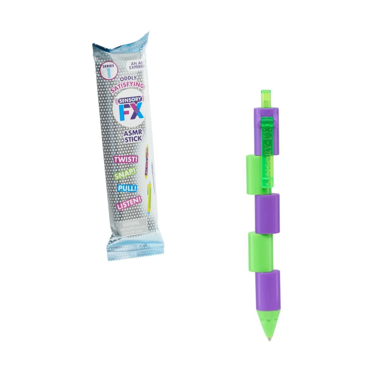 Oddly Satisfying! Sensory FX Series 1 ASMR Stick - Assorted