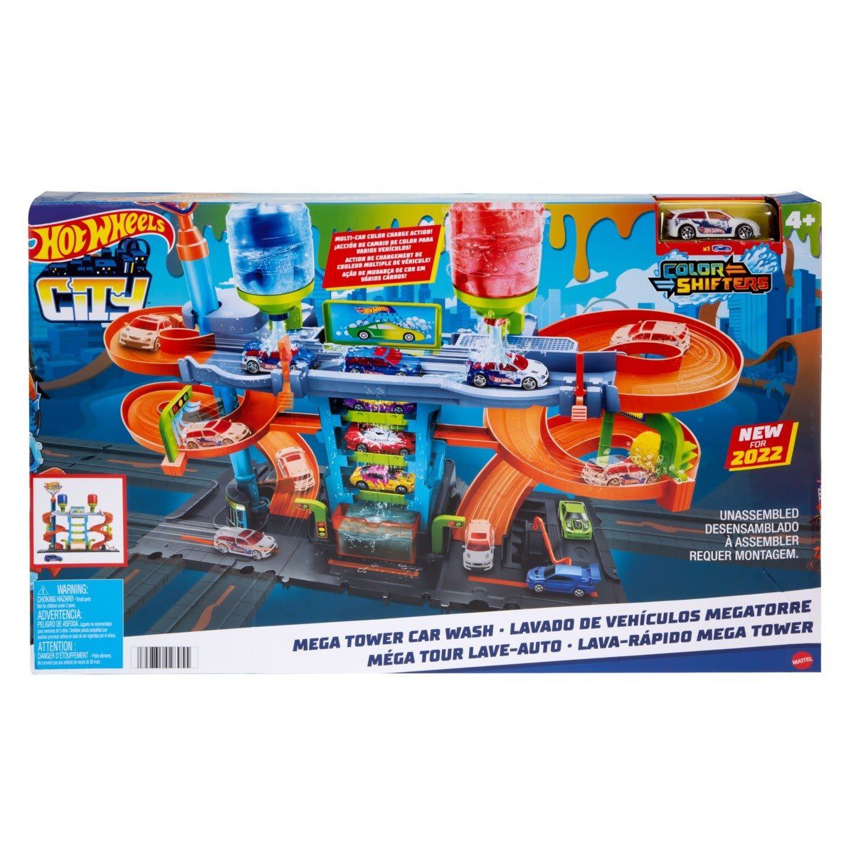 Hot Wheels Mega Tower Car Wash