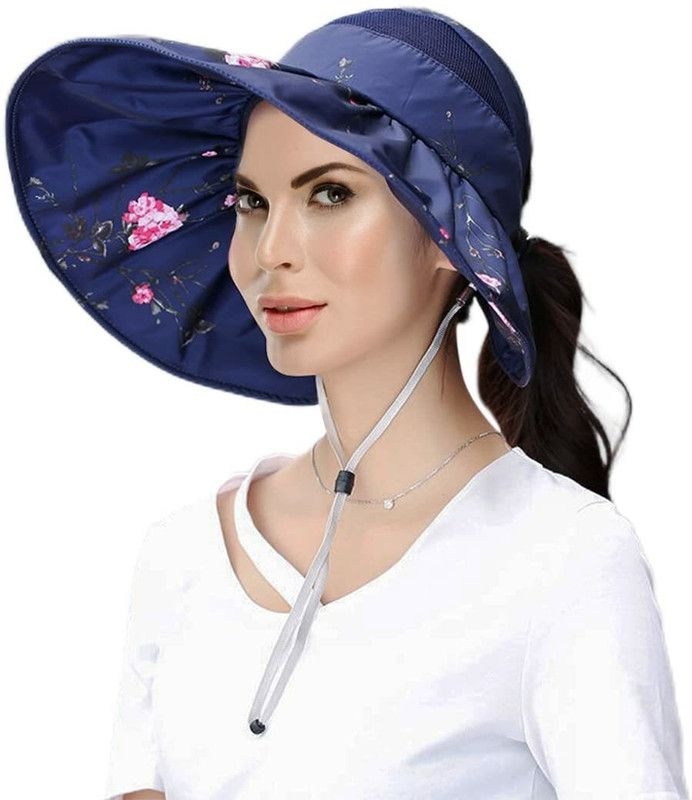 ELEPHANTBOAT Floppy Hat  (Blue, Pack of 1)