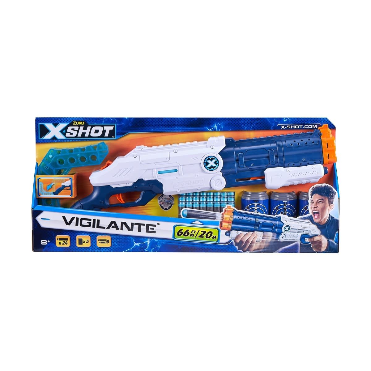X-Shot Excel Vigilante Foam Dart Blaster