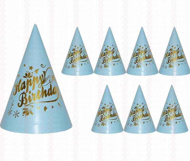shiney cone  (Blue, Pack of 9)