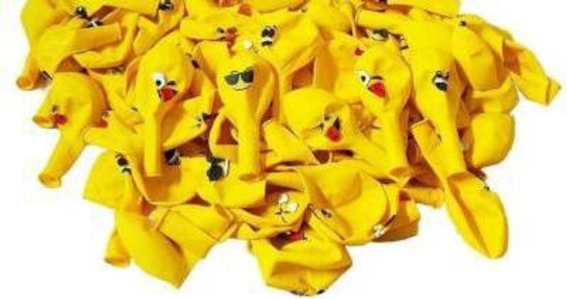 craftfry Printed TS_BL13 Balloon  (Yellow, Multicolor, Pack of 25)