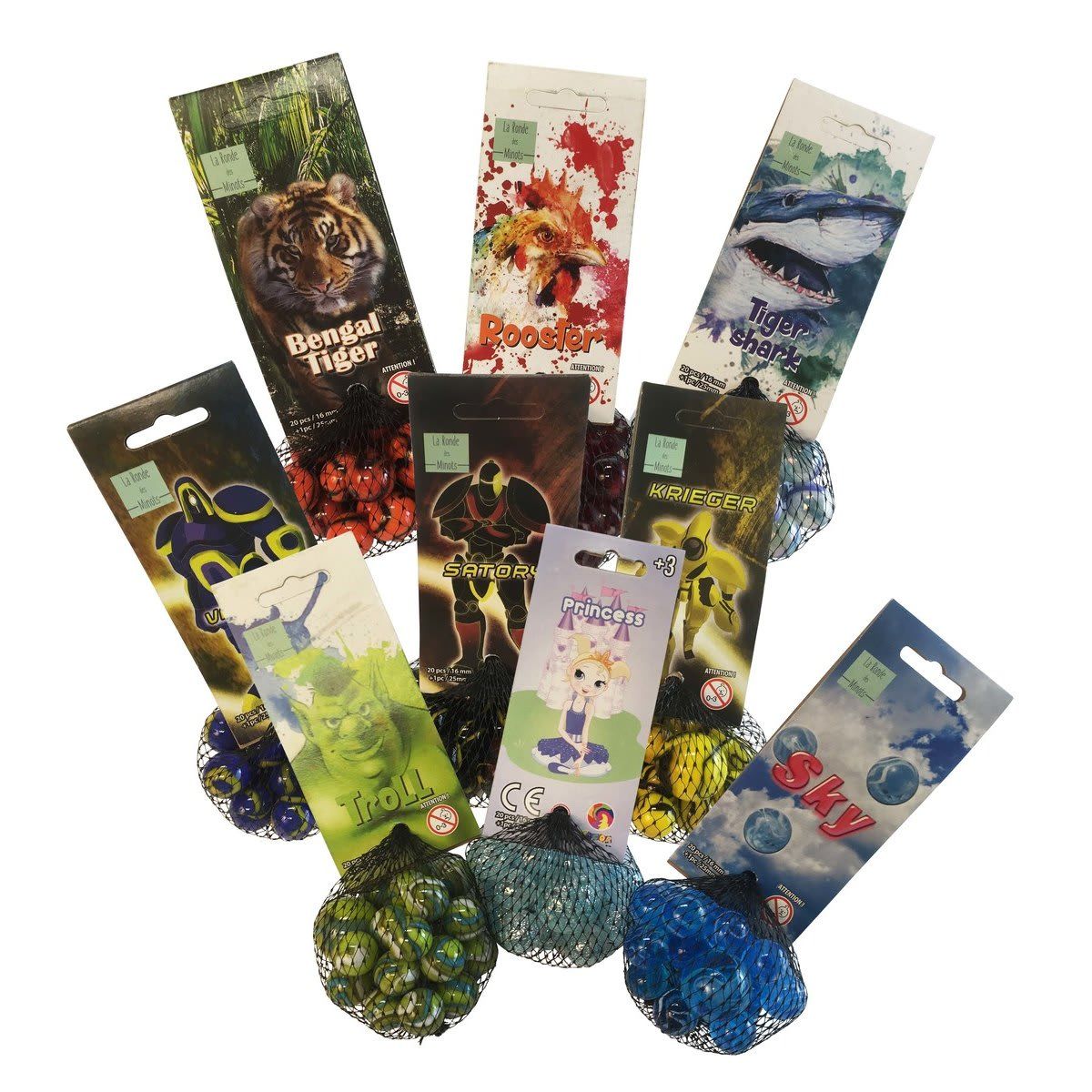 Hunter Leisure Marbles - Assorted