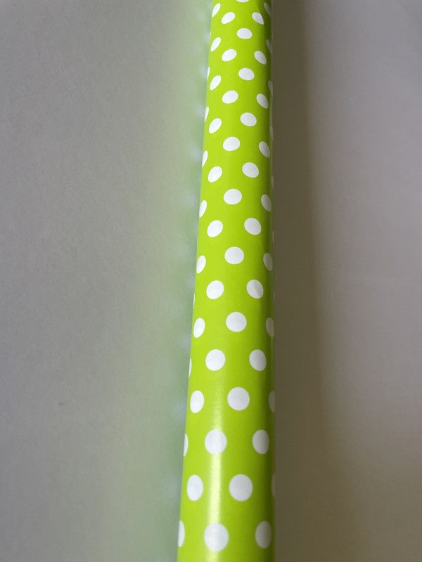supreme print n pack POLKA DOT PAPER Gift Wrapper  (Green)