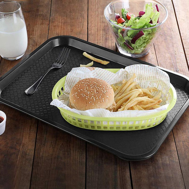 Decornt DAF0031 Tray  (Pack of 8, Microwave Safe)