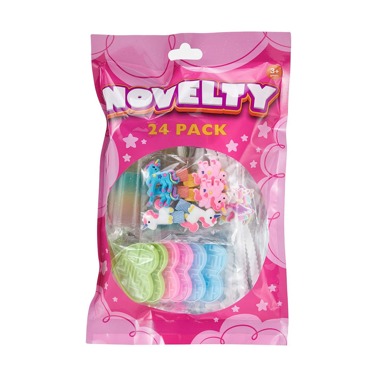 24 Pack Novelty Set - Pink
