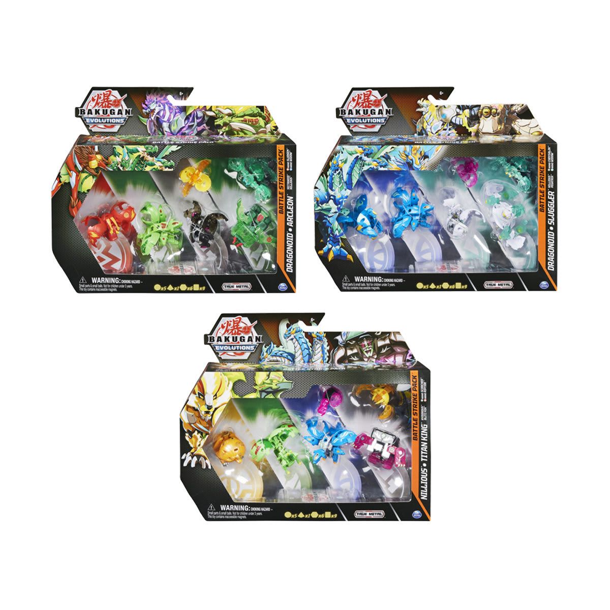Bakugan Evolutions Battle Strike Pack - Assorted