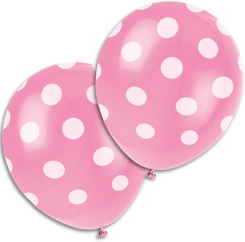 FUNCART Printed LTPPDB-FUN Balloon  (Pink, Pack of 5)