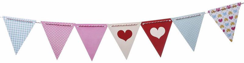 Rozi Decoration Party Bunting Flags Banner for Kids Room Banner  (8 ft, Pack of 1)
