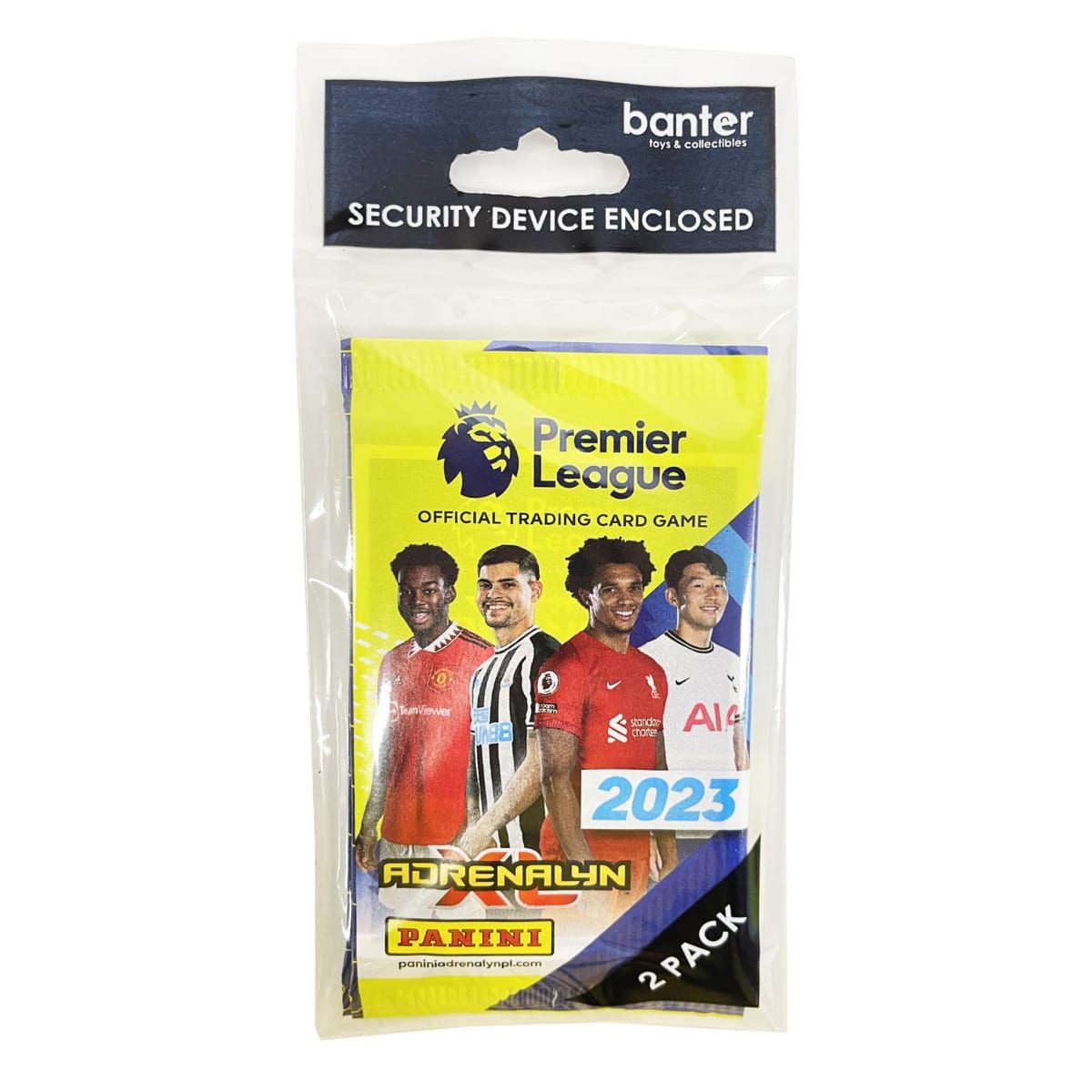 2 Pack Panini Premier League Adrenalyn XL 2022/23 Trading Cards Blister Pack