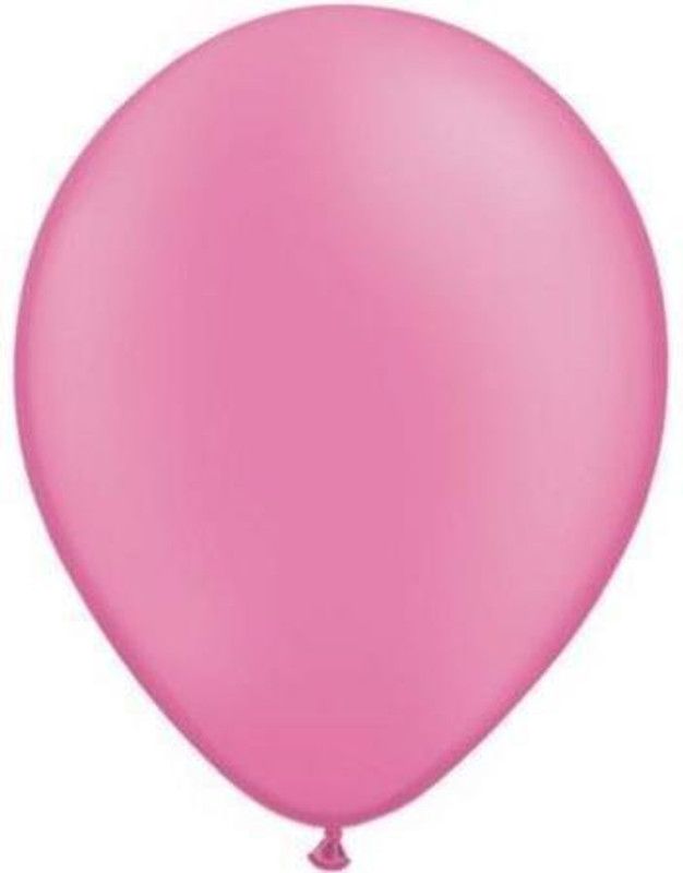 Goyal Solid Balloon -2pkts - Pink Balloon  (Pink, Pack of 100)