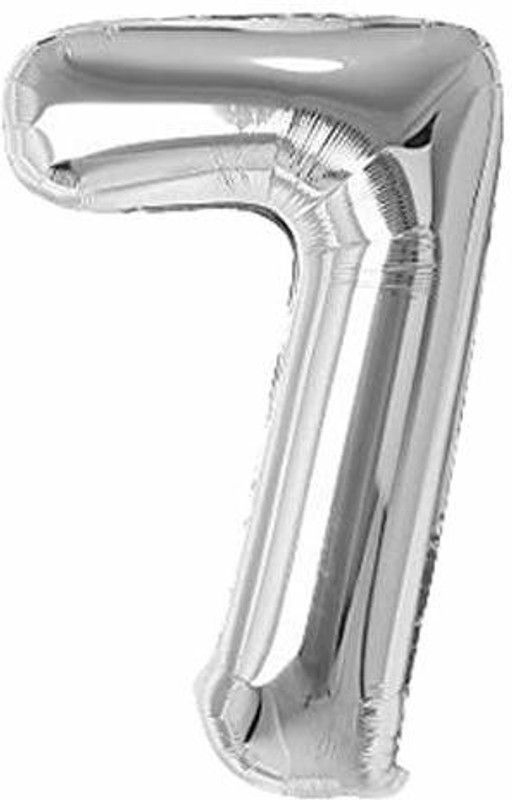 Propsicle Solid IBL091 Letter Balloon  (Silver, Pack of 1)