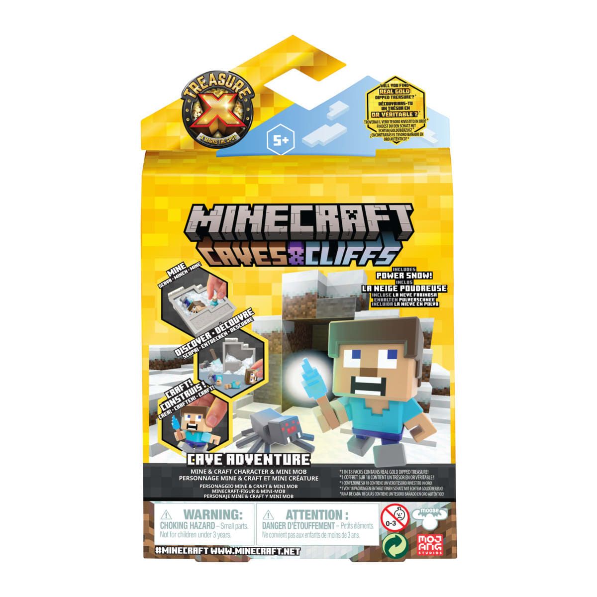 Treasure X Minecraft Caves & Cliffs Cave Adventure Pack - Assorted