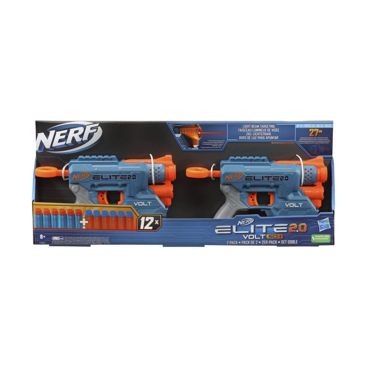 2 Pack NERF Elite 2.0 Volt SD-1 Blasters