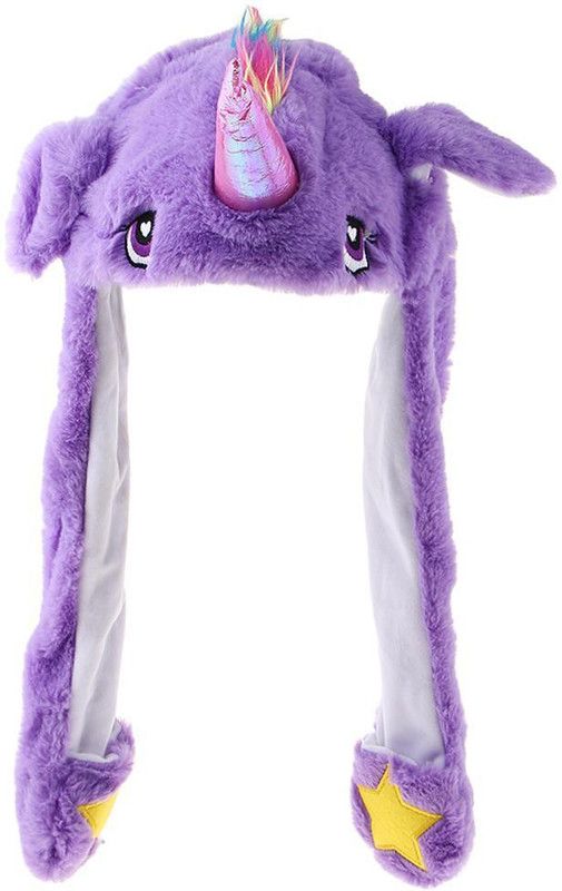 LoomTree Animal Hat  (Purple, Pack of 1)
