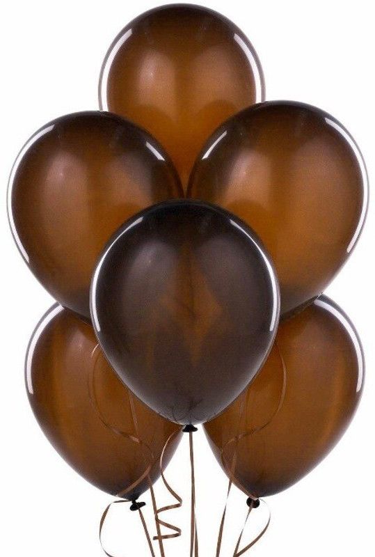PartyballoonsHK Solid HK0226 Metallic Brown ( Pack of 50) Balloon  (Brown, Pack of 50)