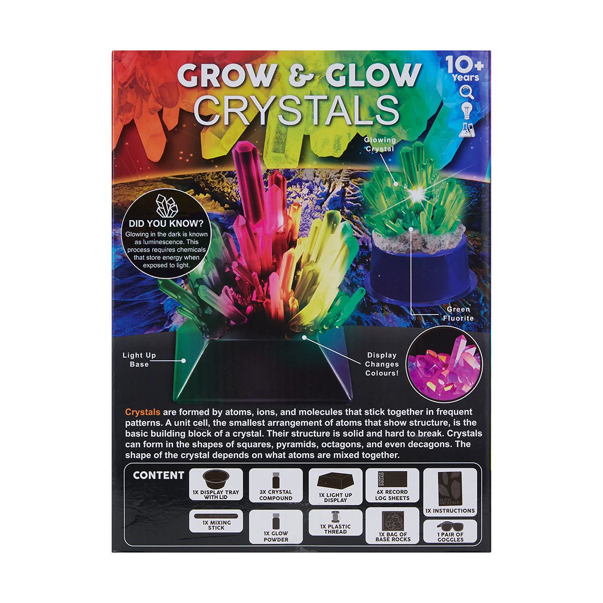 Grow and Glow Crystals