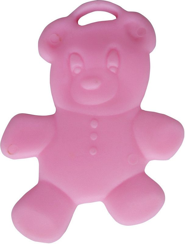 FUNCART Printed Pink Bear Shape Helium Plastic Balloon Weight, (1pcs/pack) Airwalker  (Pink, Pack of 1)