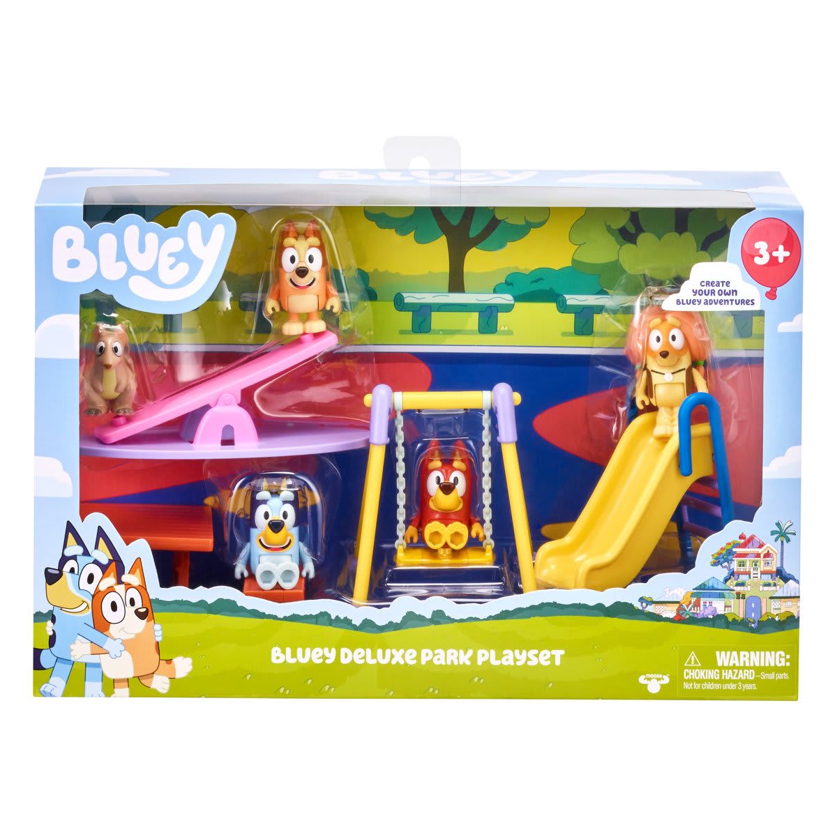 Bluey Deluxe Playground Playset
