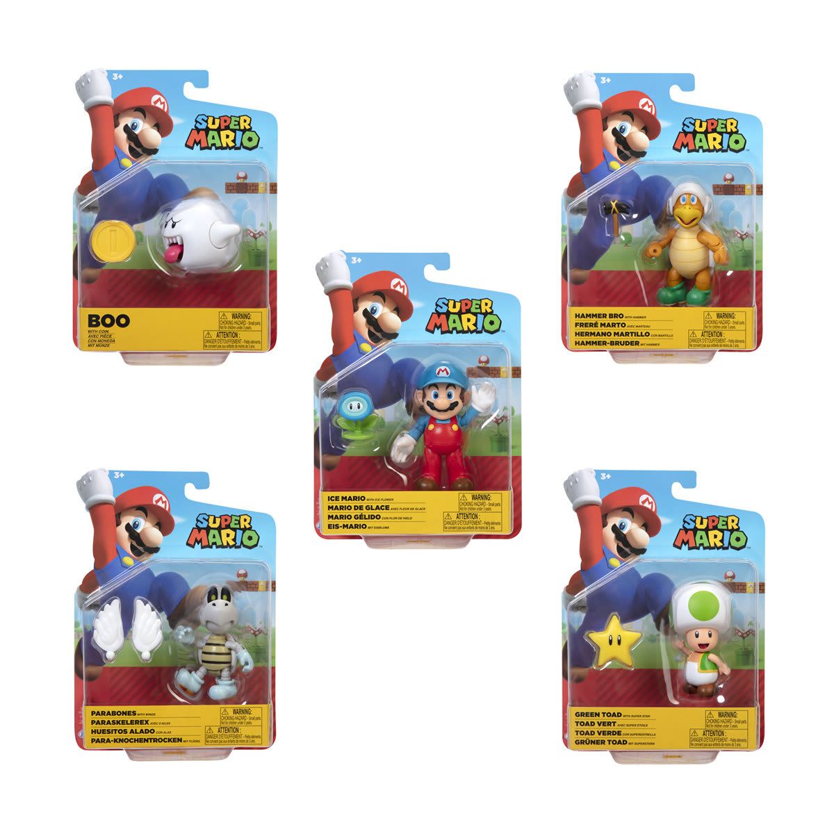 4in. Super Mario Figure - Assorted