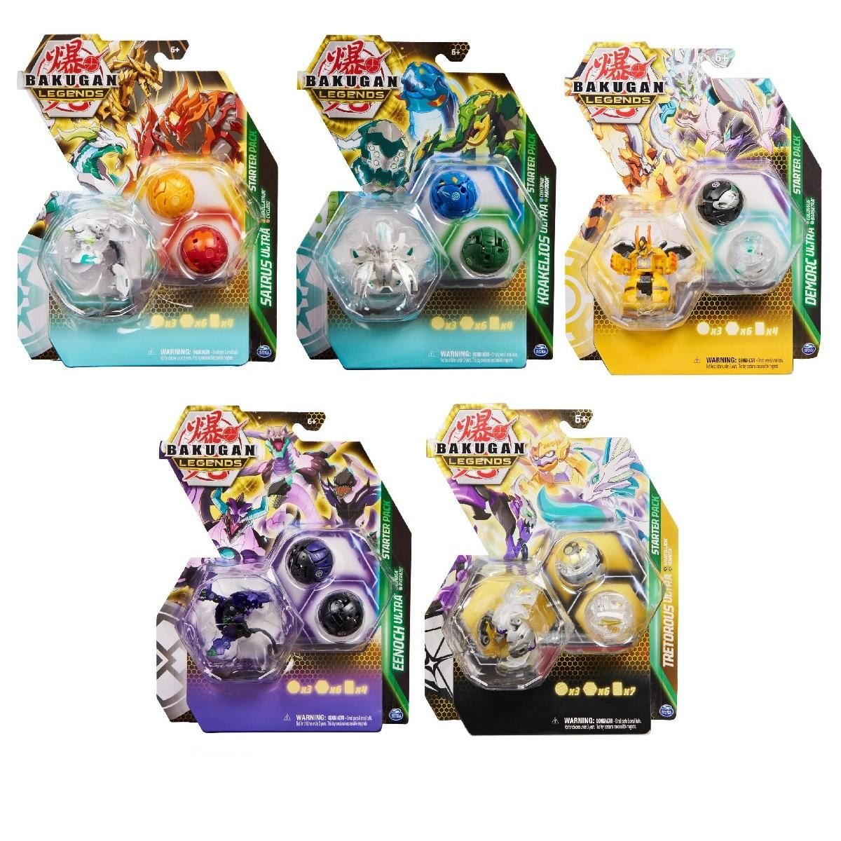 Bakugan Legends Starter Pack Season 5 - Assorted