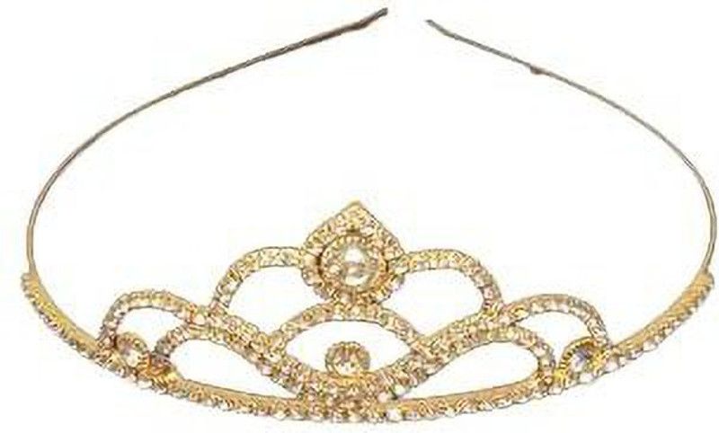 Panda Baby Store Crown  (Gold, Silver, Pack of 1)