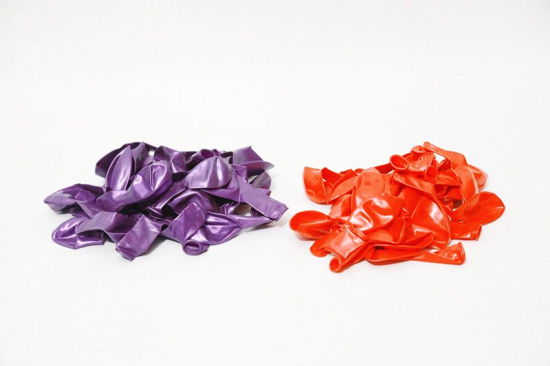 shopely Solid (red & purple) HD Balloons-pack of 150 Balloon  (Multicolor, Pack of 150)