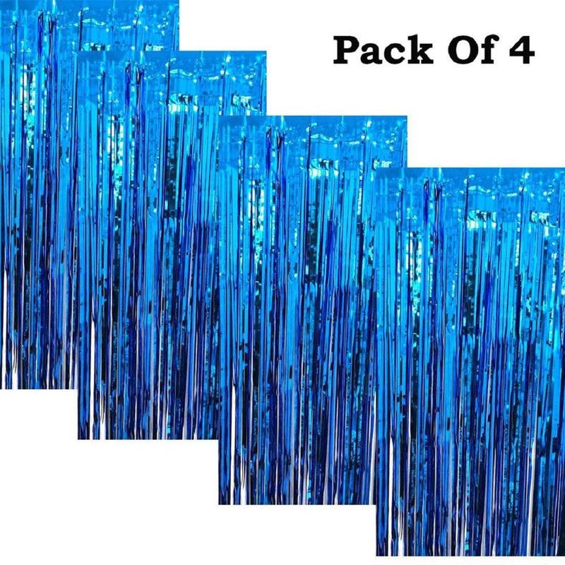 Trixzoom Solid DARK BLUE Decoration - 4 ml Airwalker  (Blue, Pack of 4)