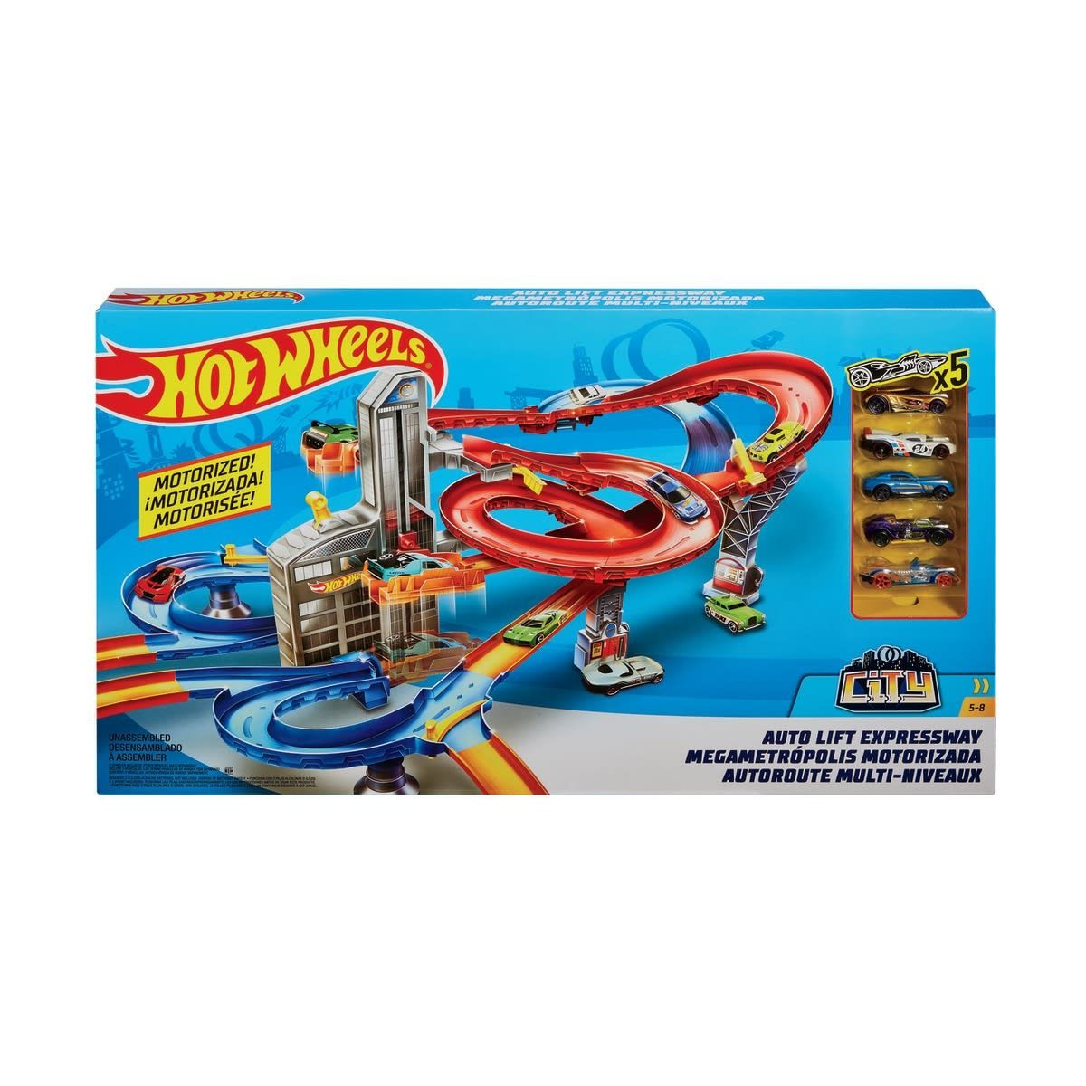 Hot Wheels City Auto-Lift Expressway