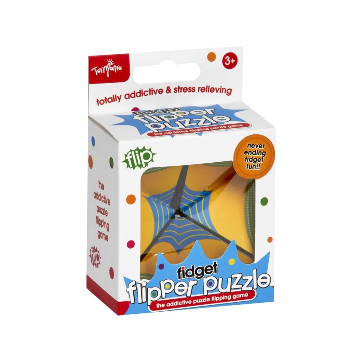 Toy Mania Fidget Flipper Puzzle Game - Assorted