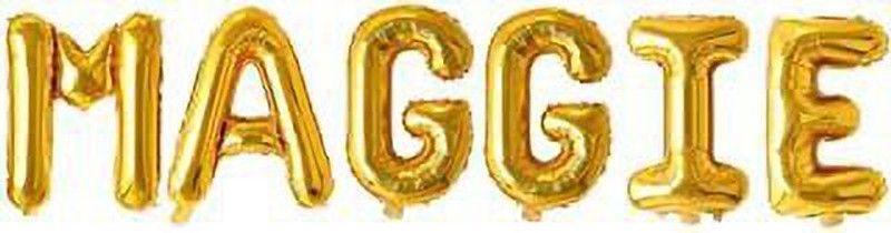 zerecord MAGGIE NAME Banner  (1.67 ft, Pack of 6)