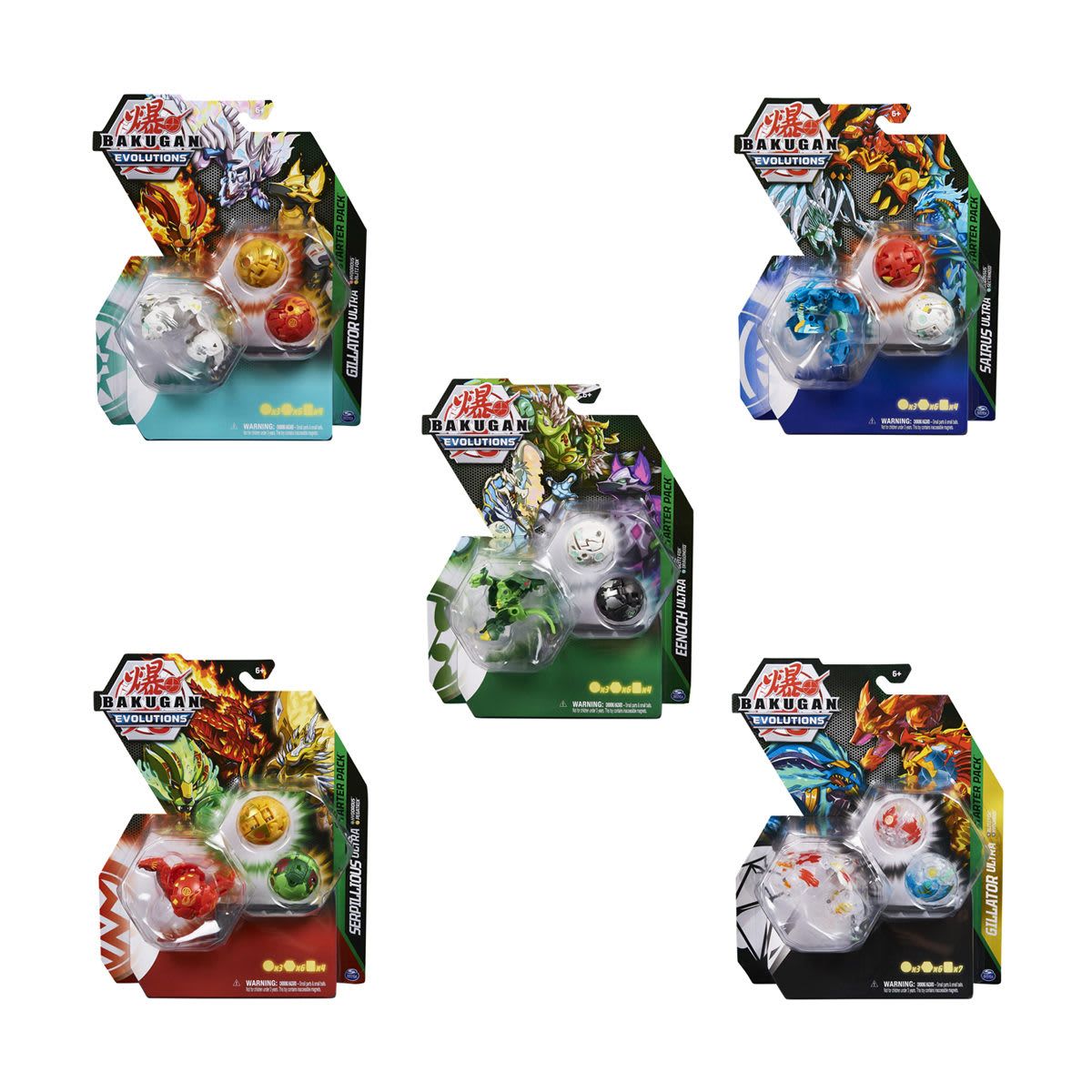 Bakugan Evolutions Starter Pack - Assorted