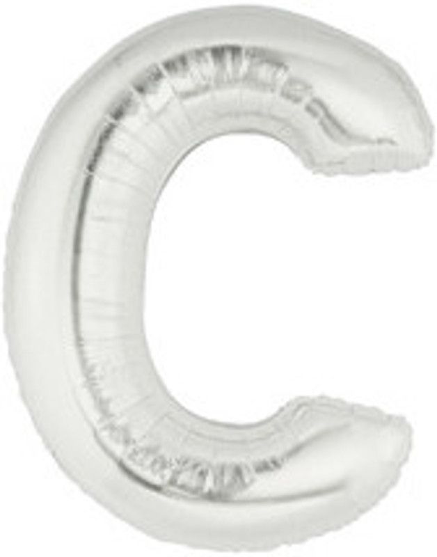 Bettalic Printed 15903S C Balloon  (Silver, Pack of 1)