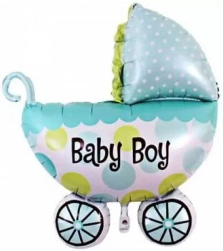 Just Kidding Printed It's a Boy Foil Balloon (Multicolor, Pack of 1) Balloon  (Multicolor, Pack of 1)