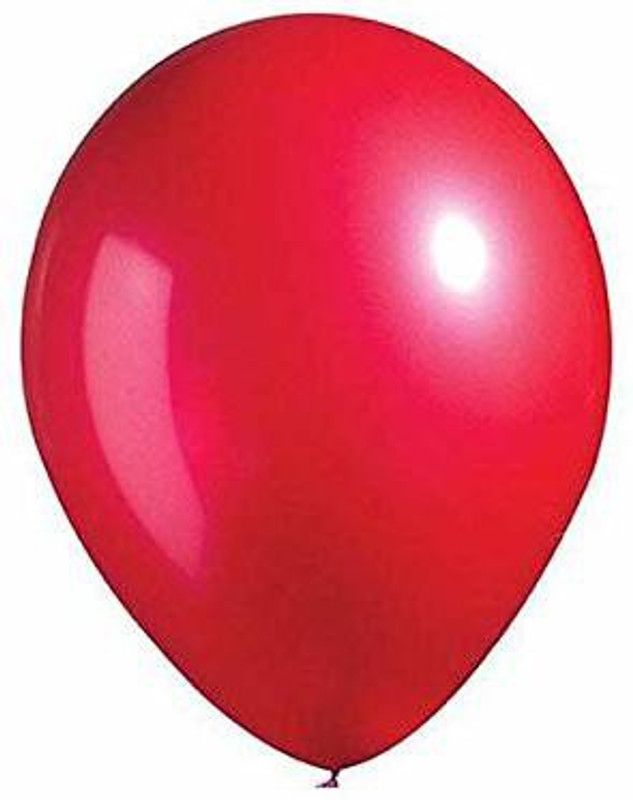 Butterfly Solid Red Color Metallic Balloons For Birthday Decoration, Parties, Anniversary, Latex Balloon  (Red, Pack of 50)