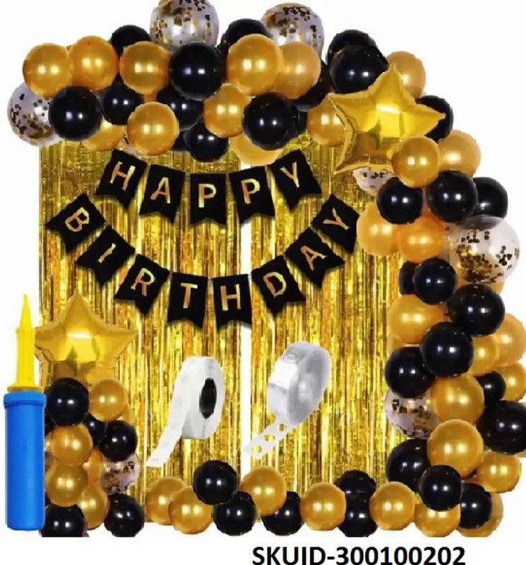 BTX STORE Printed BTX201 Balloon  (Multicolor, Pack of 61)