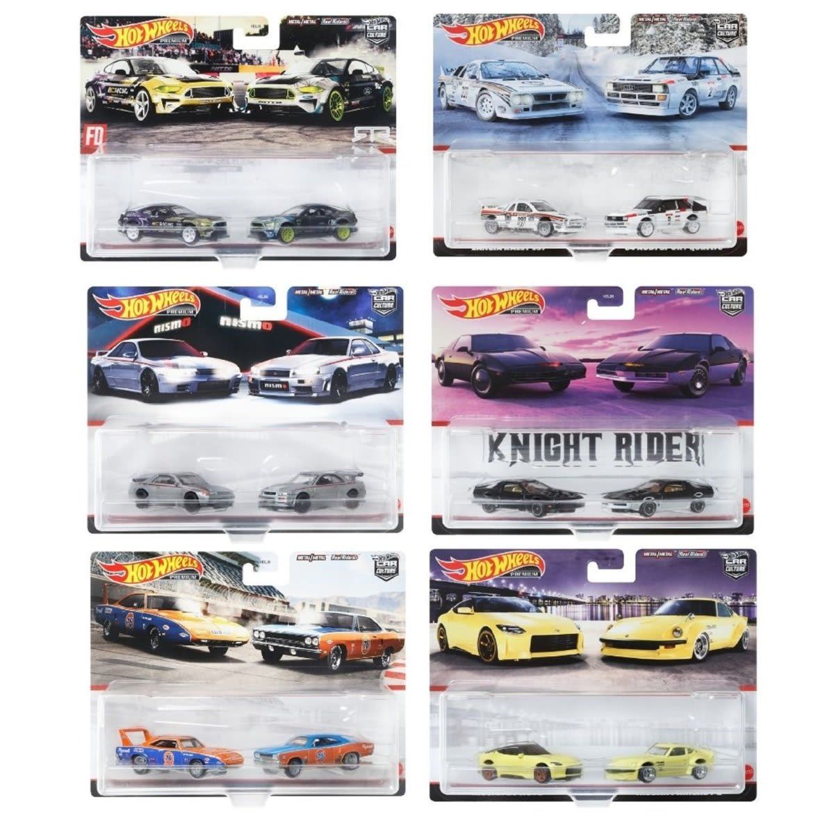 2 Pack Hot Wheels Premium Car - Assorted