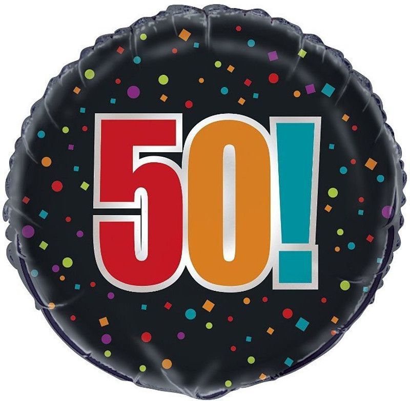 FUNCART Printed FBCHEER50 Balloon  (Multicolor, Pack of 1)