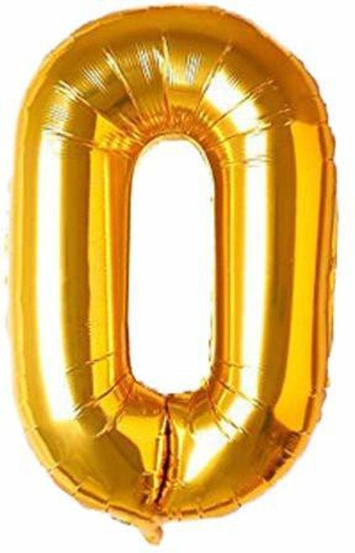 THRIVE REVIVE DRIVE Solid BG00 Letter Balloon  (Gold, Pack of 1)