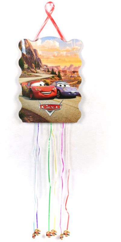 FUNCART Cars / Khoi Bag Pull String Pinata  (Multicolor, Pack of 1)