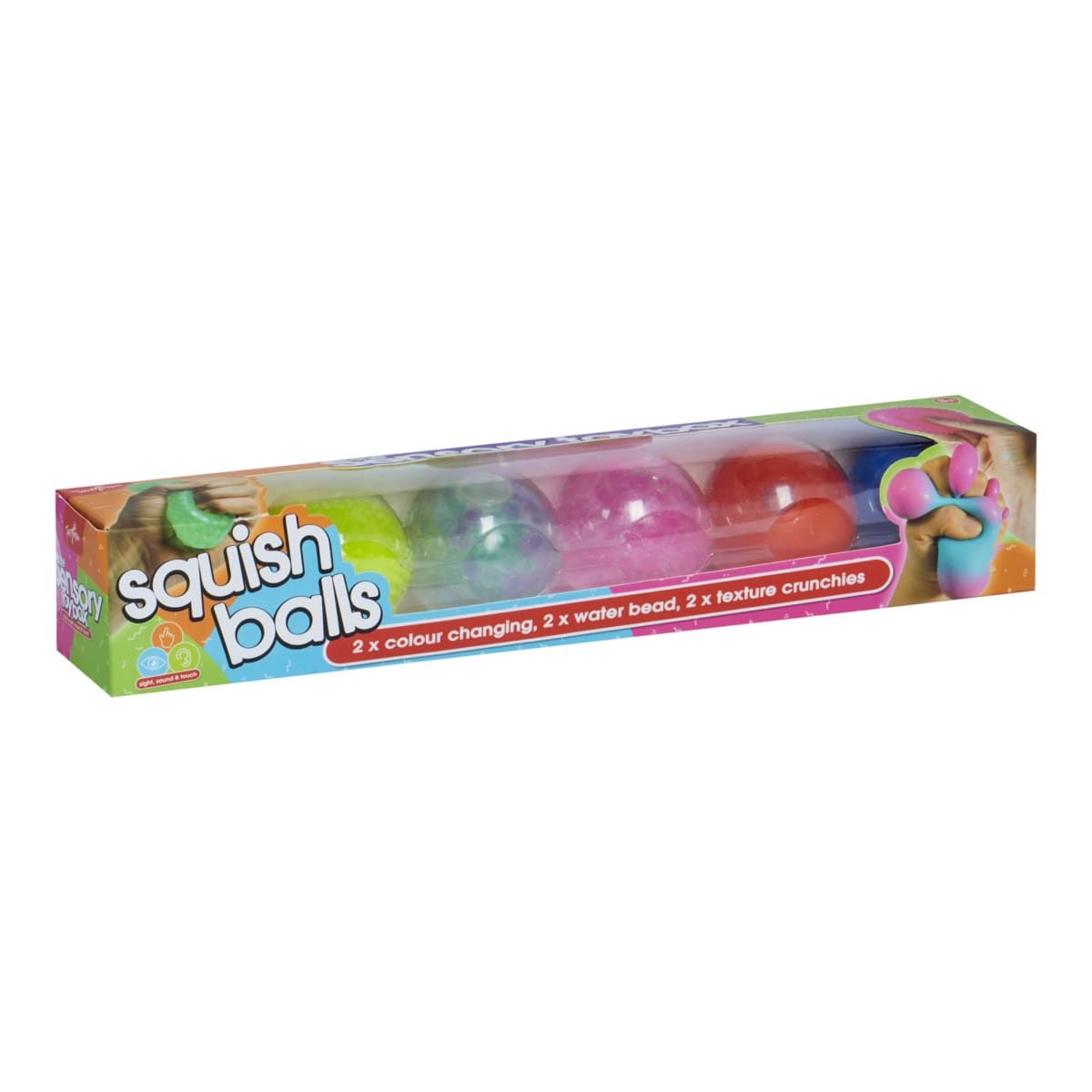 6 Pack The Sensory Toybox Squish Balls