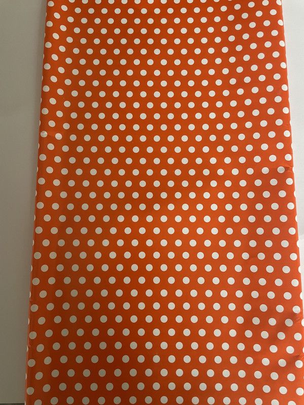 supreme print n pack POLKA DOT PAPER Gift Wrapper  (Orange)