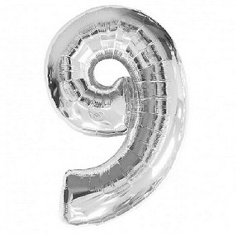 ANAGRAM Printed 1375301 Balloon  (Silver, Pack of 1)